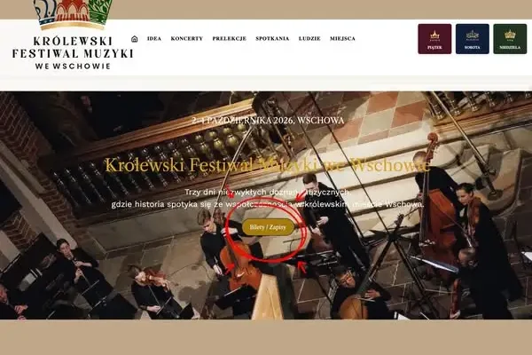 Koncerty kameralne podczas Królewskiego Festiwalu Muzyki we Wschowie – zapisy trwają