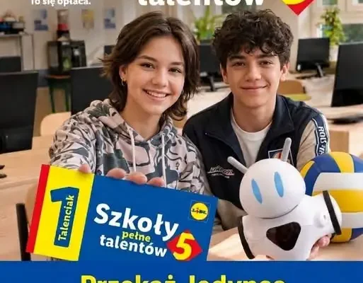 Szkoły Pełne Talentów 2026: Lidl wspiera placówki, akcja trwa do końca października