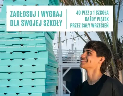 Ostatnia szansa na 40 darmowych pizz dla szkoły z gminy Sława