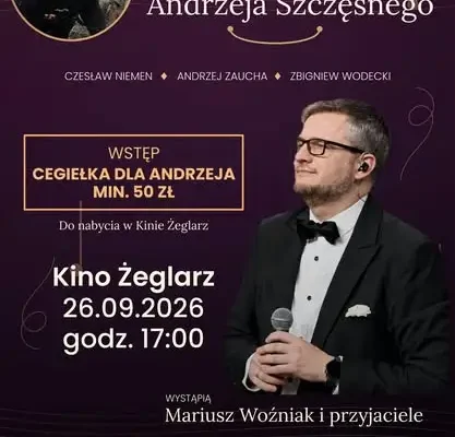 Koncert charytatywny w Sławie – muzyka i pomoc dla Andrzeja Szczęsnego