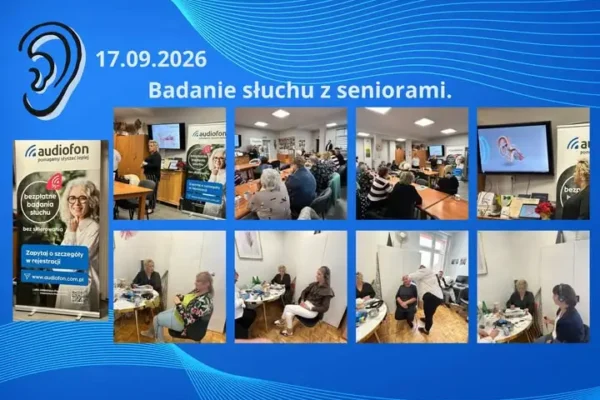 Bezpłatne badania słuchu dla seniorów w Szlichtyngowej