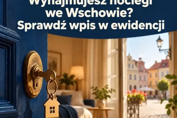 Wschowa przypomina o obowiązku zgłoszenia obiektu noclegowego do ewidencji