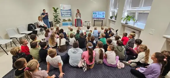 Spotkanie autorskie z Elizą Piotrowską w Bibliotece Publicznej w Sławie