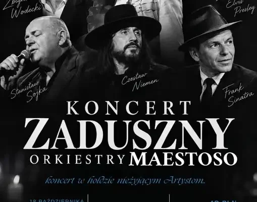 Koncert Zaduszny we Wschowie: dwa występy 18 października
