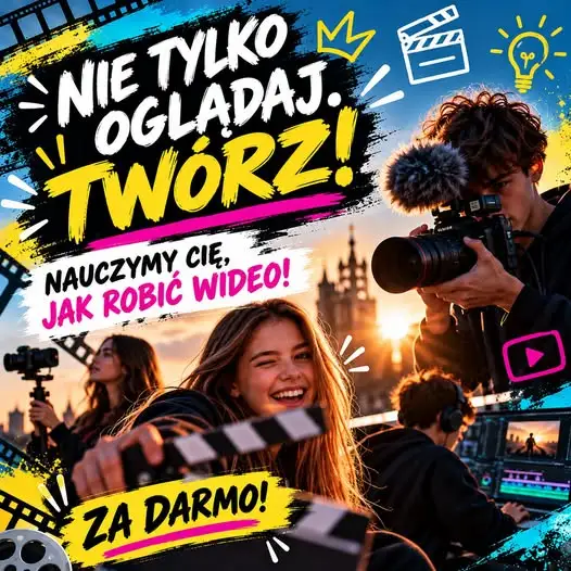 Darmowe warsztaty filmowe dla młodzieży we Wschowie – ruszają zapisy