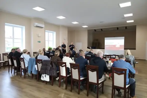 Szkolenie z obrony cywilnej w Wyszanowie – gmina Szlichtyngowa stawia na bezpieczeństwo